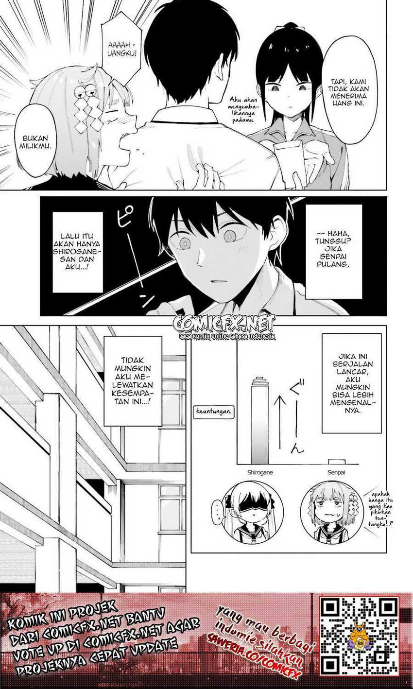 Hyoujou ga Issai Wakaranai Shirogane-san Chapter 01.2 Gambar 4