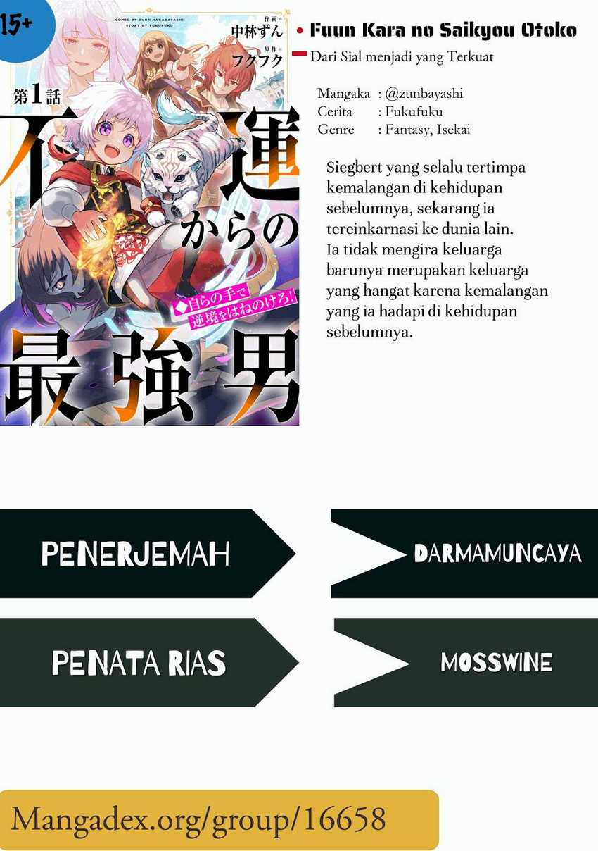 Baca Komik Fuun Kara no Saikyou Otoko Chapter 01.1 Gambar 1