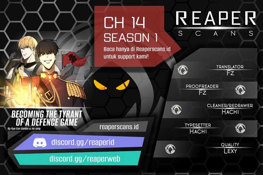 Baca Komik I Became the Tyrant of a Defense Game Chapter 14 Gambar 1