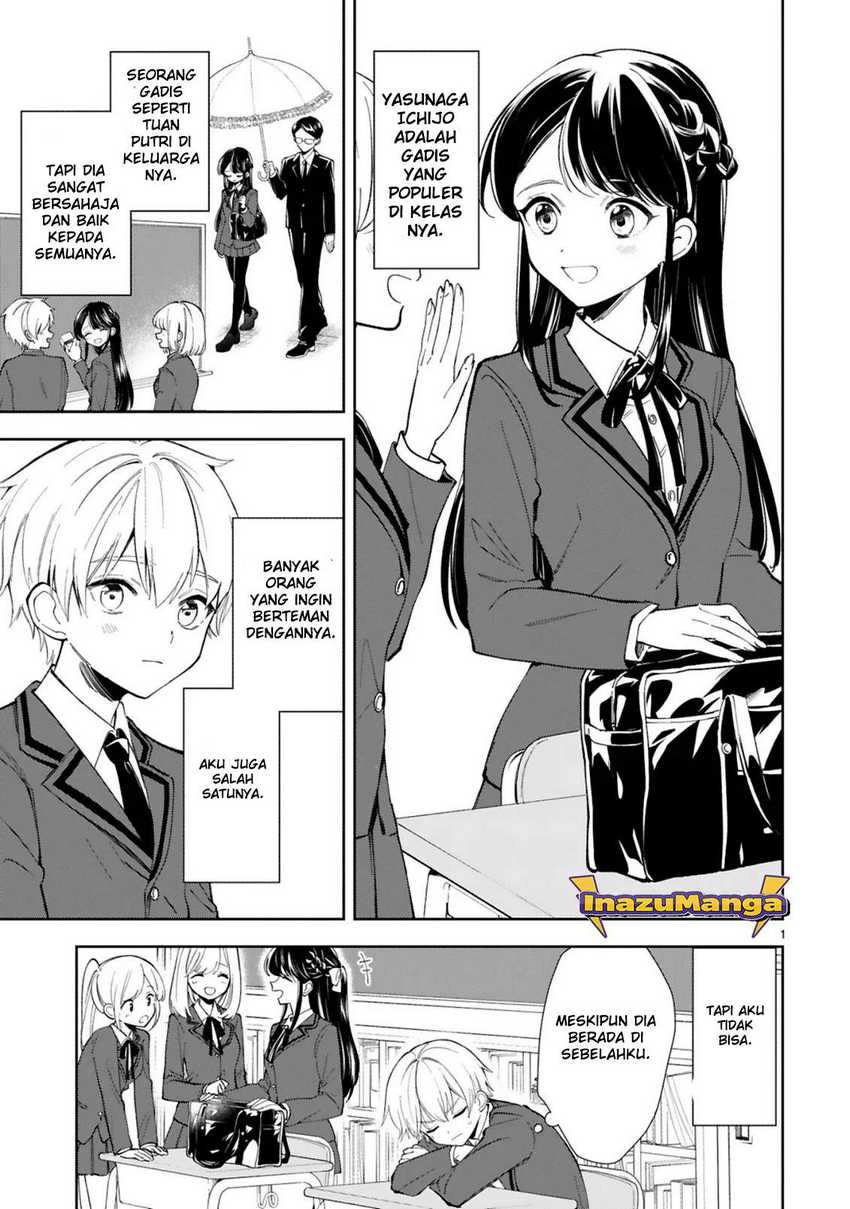 Baca Komik Ichijou-san wa Kao ni Deyasui Chapter 01 Gambar 1