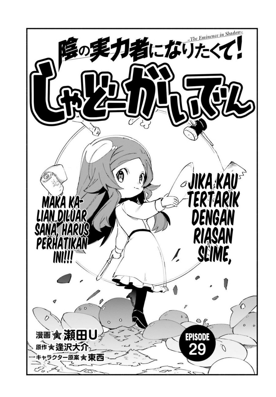 Baca Komik Kage no Jitsuryokusha ni Naritakute! Shadow Gaiden Chapter 29 Gambar 1