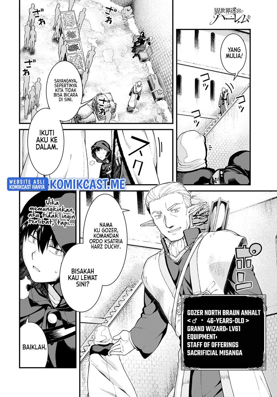Isekai Meikyuu de Harem wo Chapter 63 Gambar 12