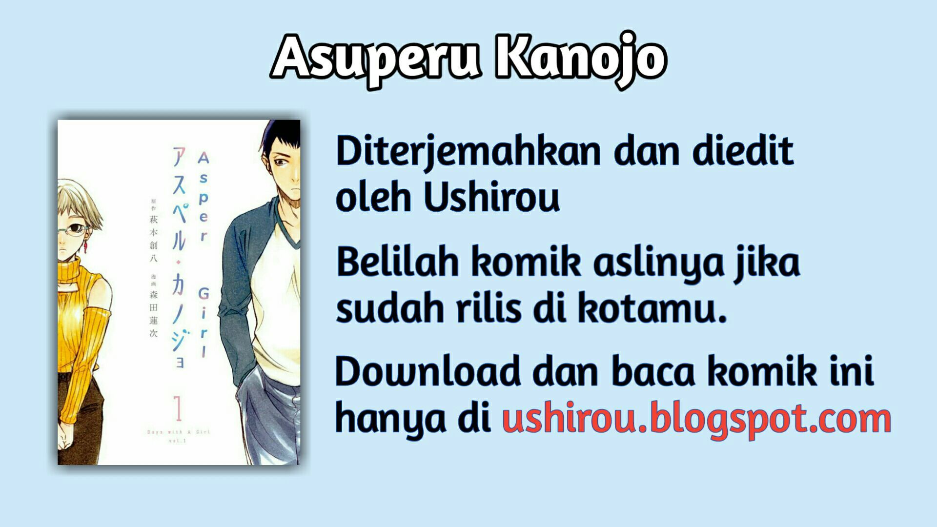 Baca Komik Asuperu Kanojo Chapter 1 Gambar 1