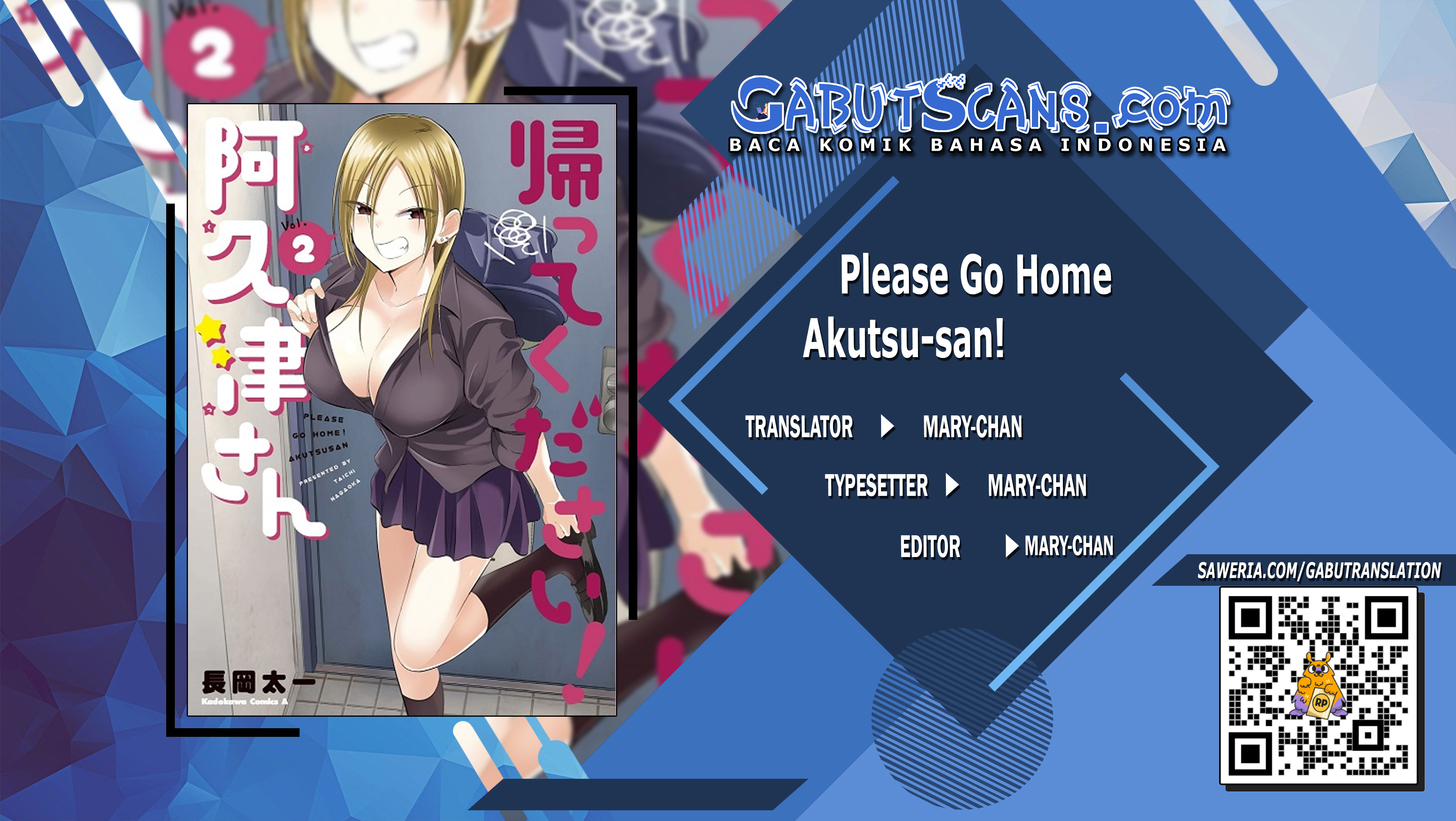 Baca Komik Please Go Home, Akutsu-san! Chapter 120 Gambar 1