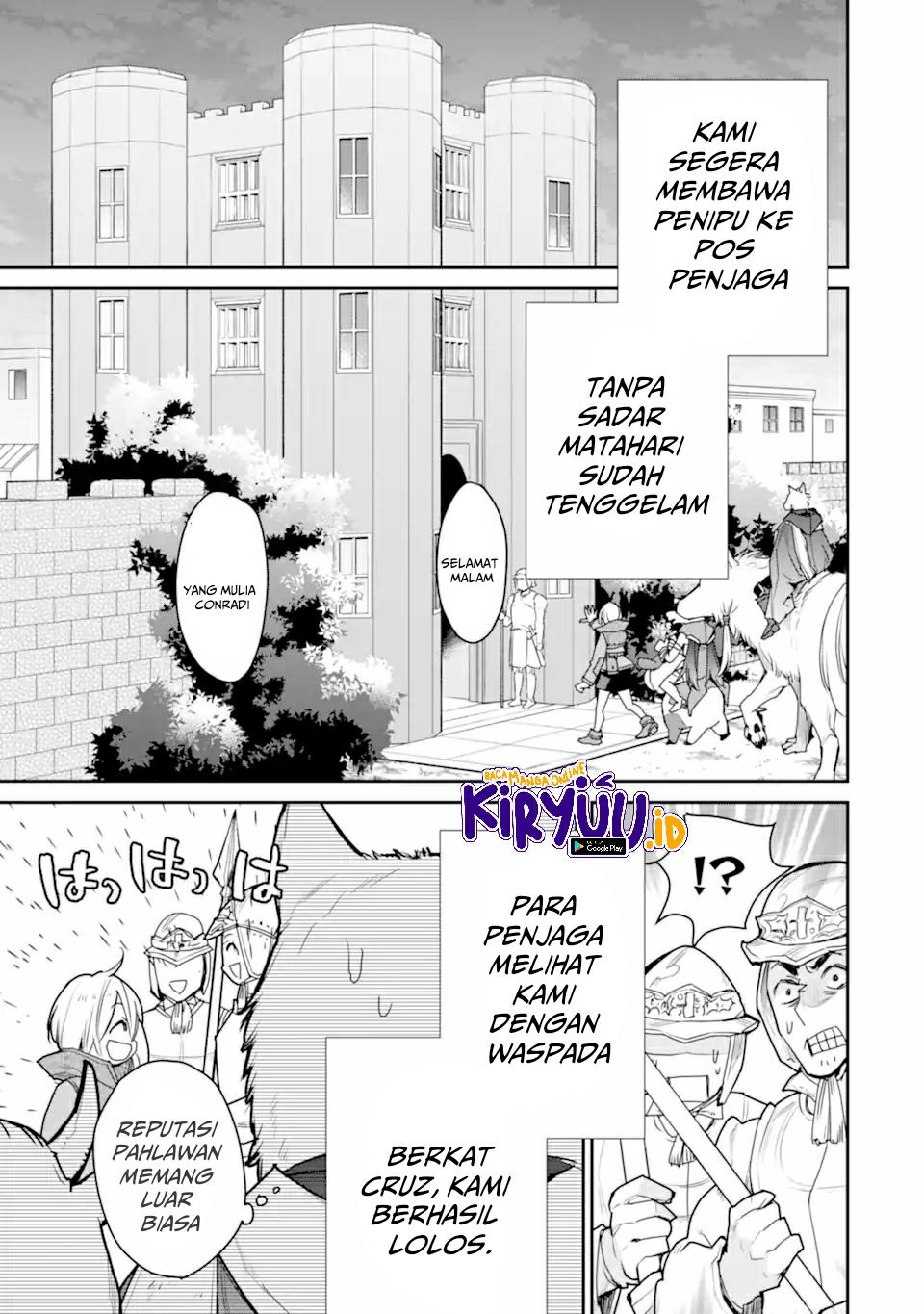 Saikyou no Madoshi. Hisa ni Ya wo Ukete Shimatta no de Inaka no Eihei ni Naru Chapter 24.3 Gambar 10
