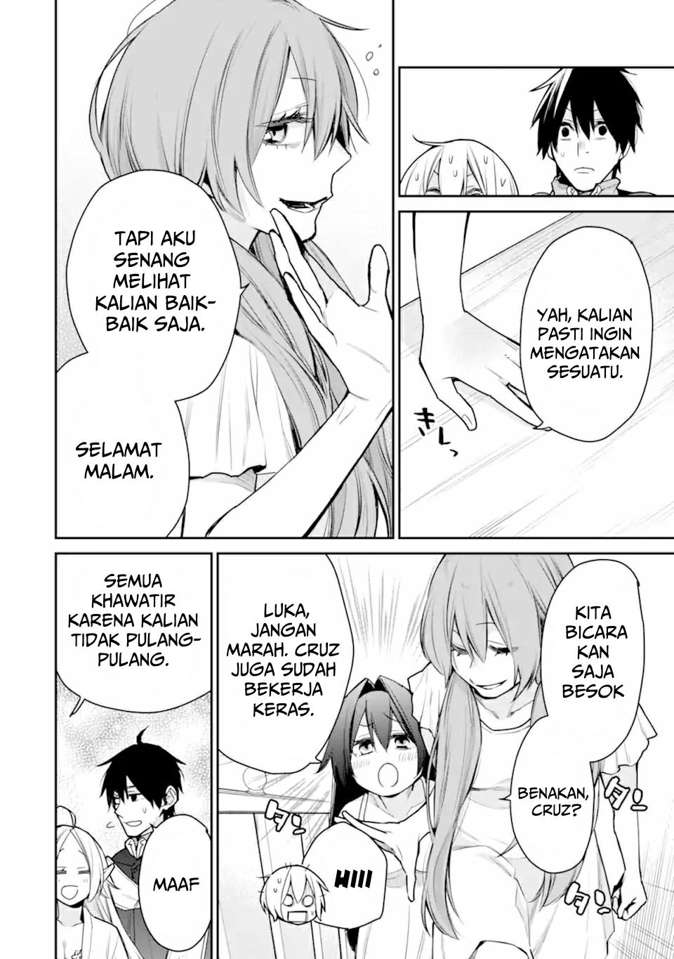 Saikyou no Madoshi. Hisa ni Ya wo Ukete Shimatta no de Inaka no Eihei ni Naru Chapter 24.3 Gambar 15