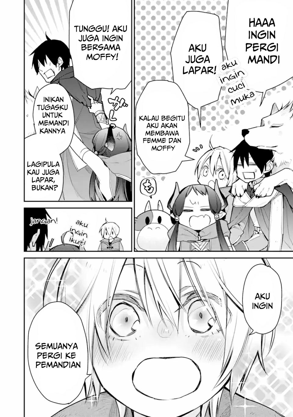 Saikyou no Madoshi. Hisa ni Ya wo Ukete Shimatta no de Inaka no Eihei ni Naru Chapter 24.3 Gambar 17