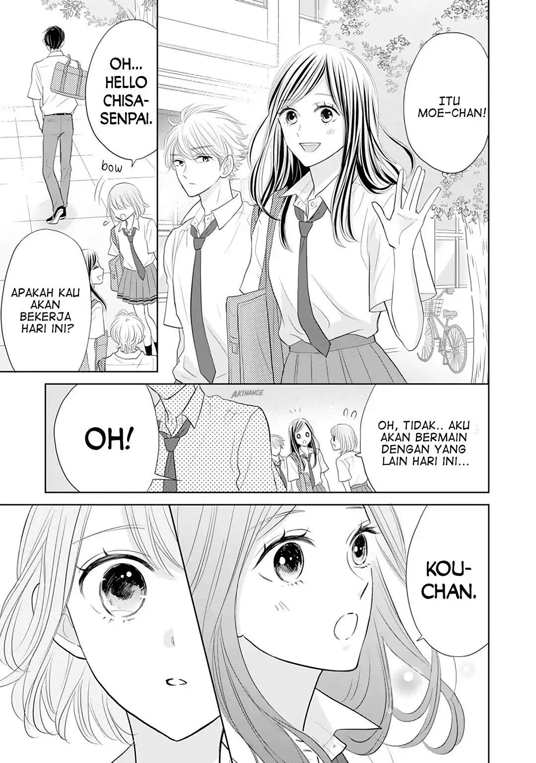 Senpai wa, Ijiwaru ni Tsuki Chapter 10 Gambar 25