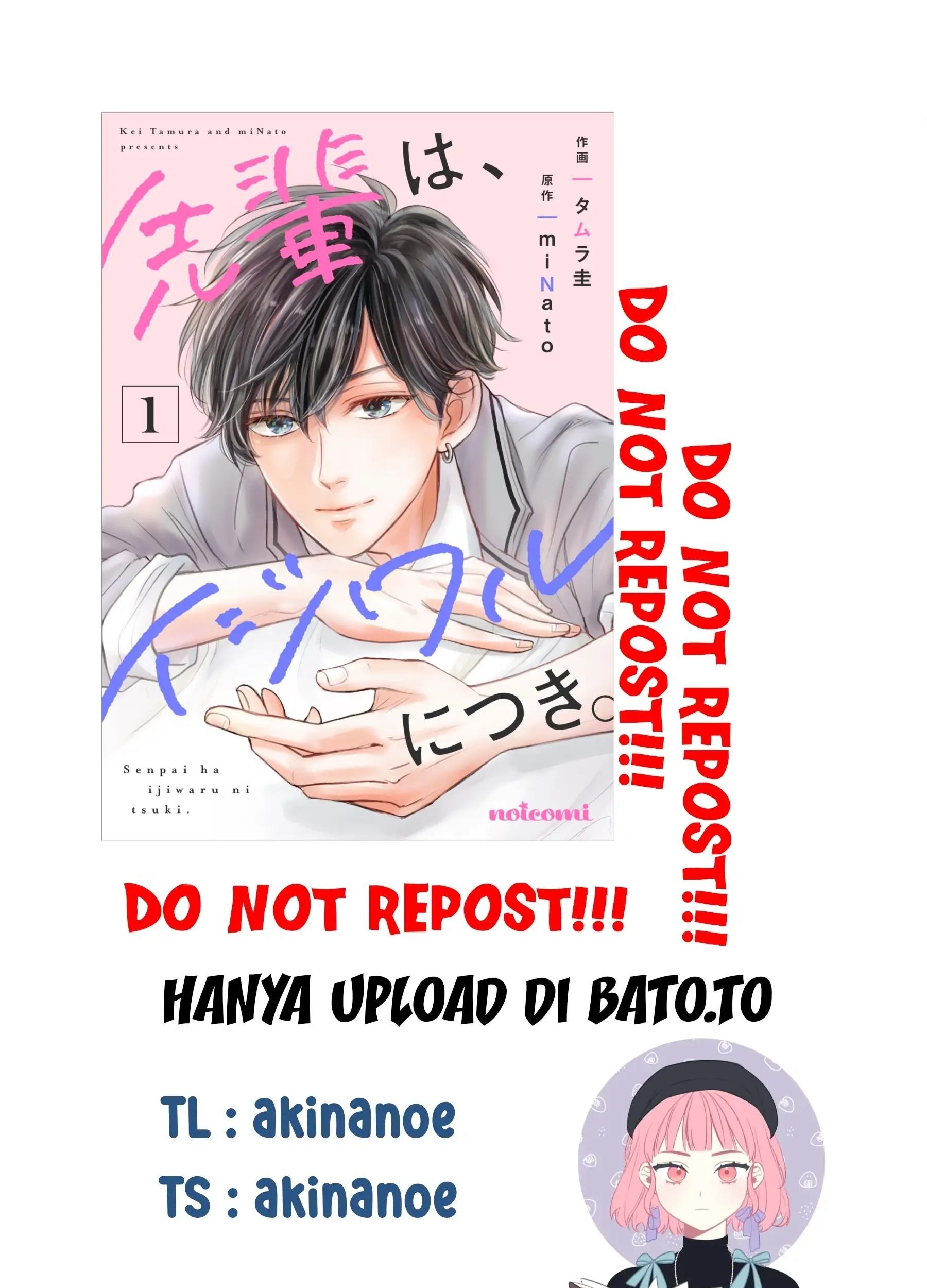 Baca Komik Senpai wa, Ijiwaru ni Tsuki Chapter 3 Gambar 1