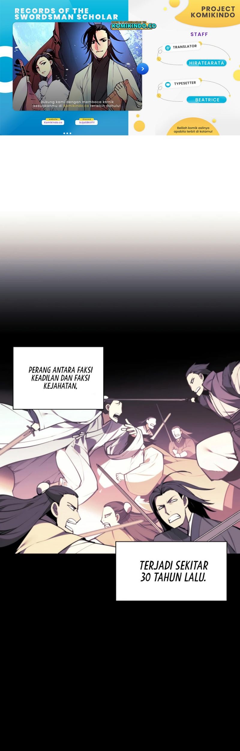 Baca Komik Records Of The Swordsman Scholar Chapter 22 Gambar 1