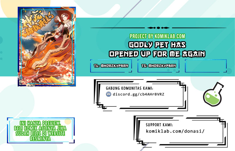Baca Komik Godly Pet Has Opened Up for Me Again Chapter 24 Gambar 1