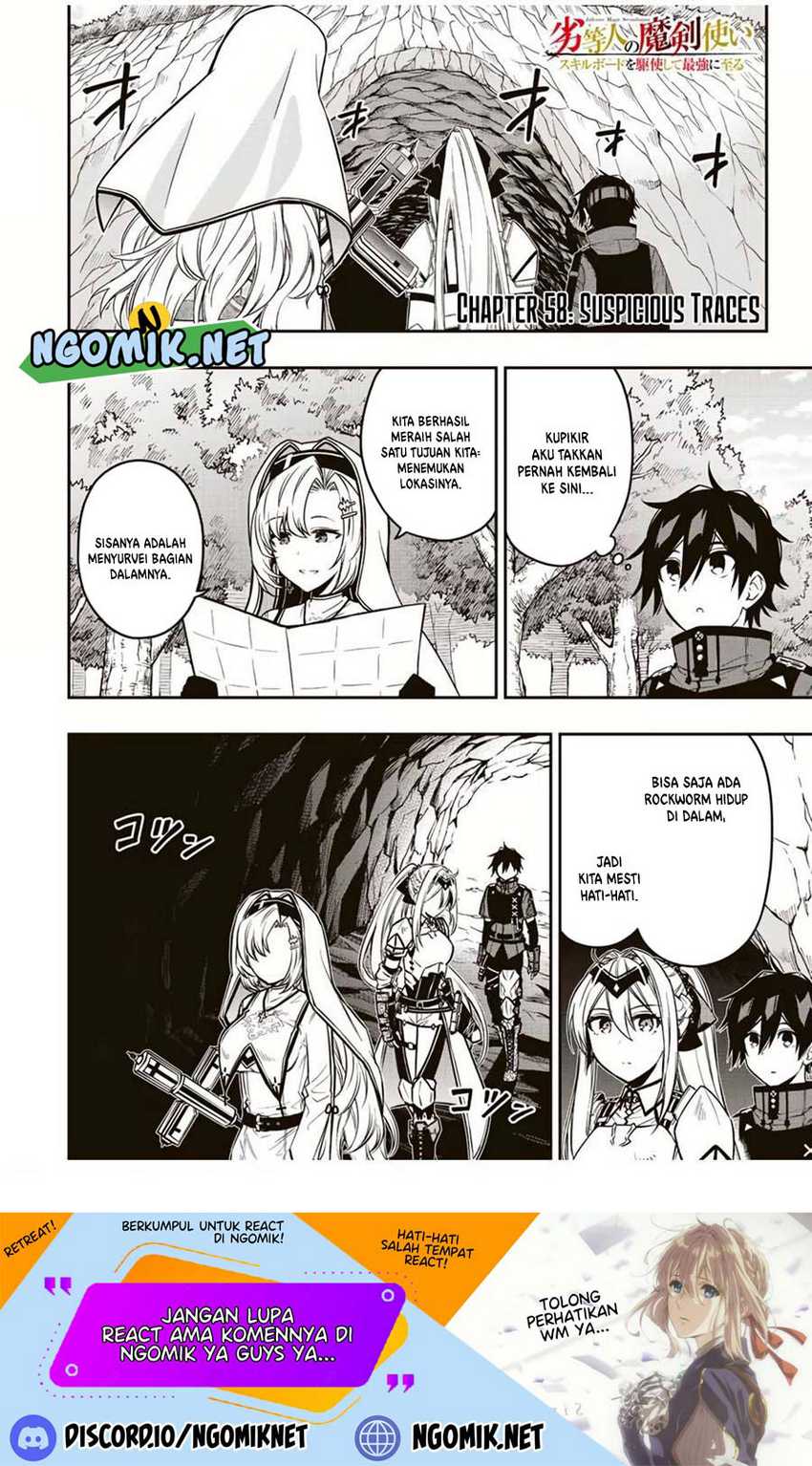 Baca Manga The Reincarnated Inferior Magic Swordsman Chapter 58 Gambar 2
