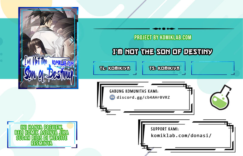 Baca Komik I’m Not the Son of Destiny Chapter 2 Gambar 1