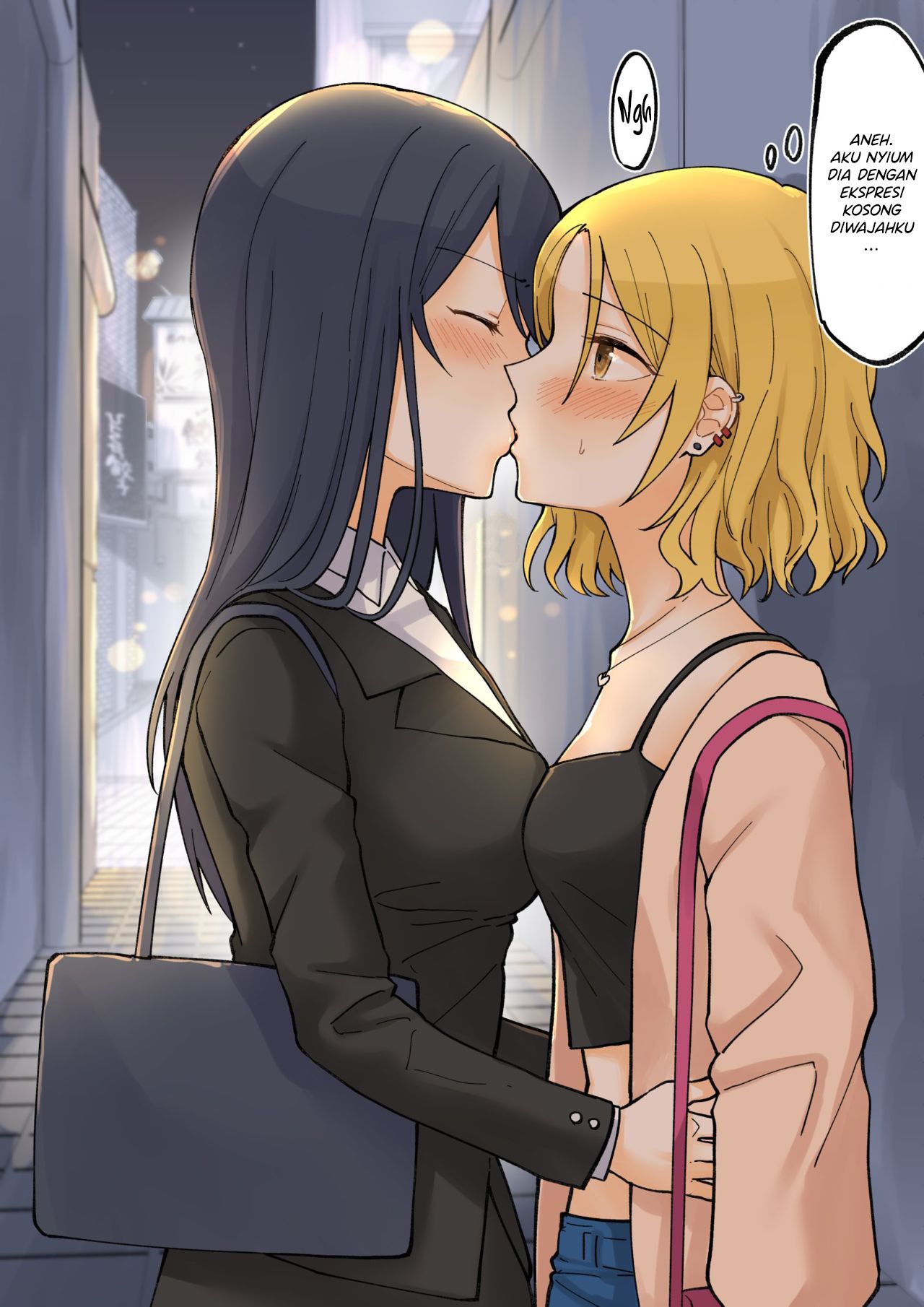 Baca Manga 1 RT de Nakawarui Nonke Joshi-tachi ga 1-byou Kiss suru Chapter 10 Gambar 2