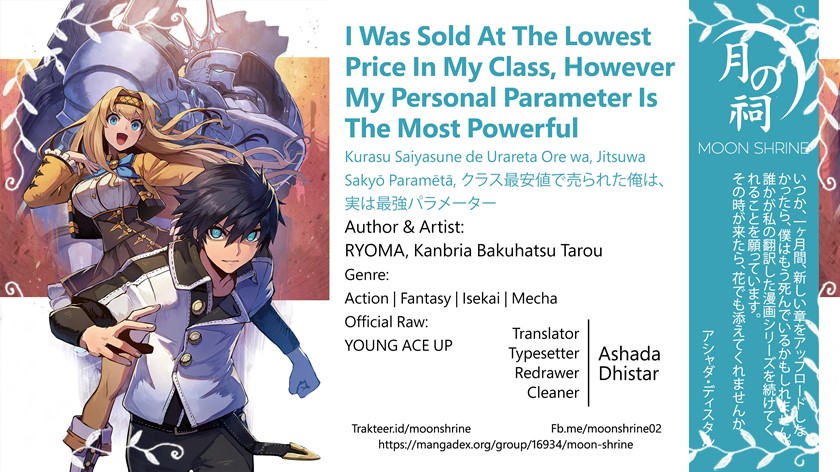 Baca Komik Class Saiya Sune de Urareta Ore wa, Jitsu Wa Saikyou Parameter Chapter 14 Gambar 1