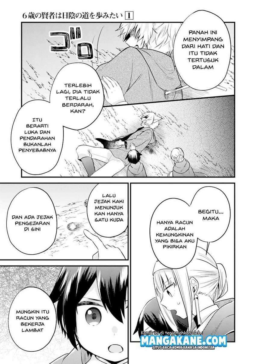6-sai No Kenja Wa Hikage No Michi Wo Ayumitaia Chapter 5 Gambar 24