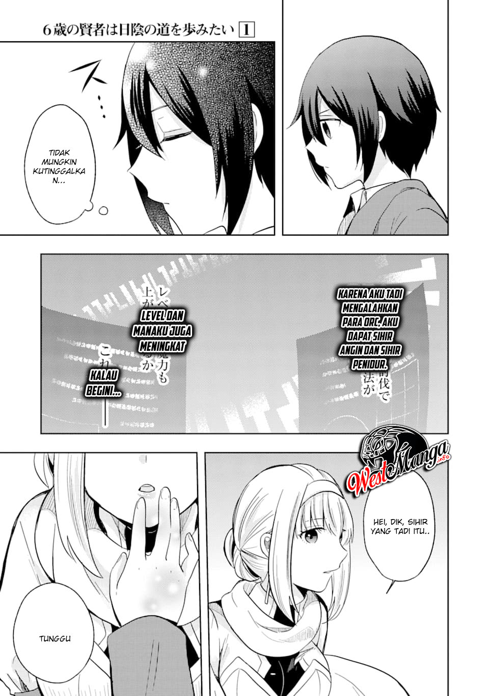 6-sai No Kenja Wa Hikage No Michi Wo Ayumitaia Chapter 1.2 Gambar 17