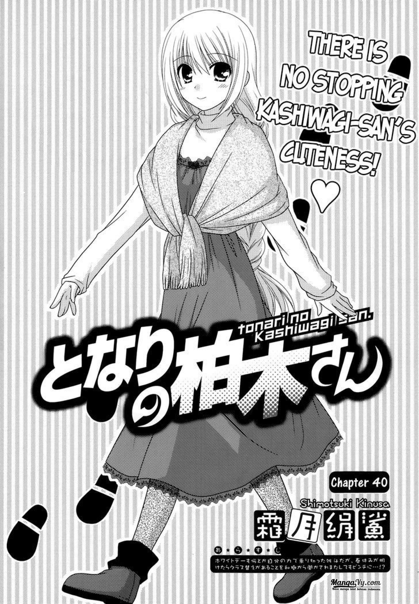 Baca Komik Tonari no Kashiwagi-san Chapter 40 Gambar 1