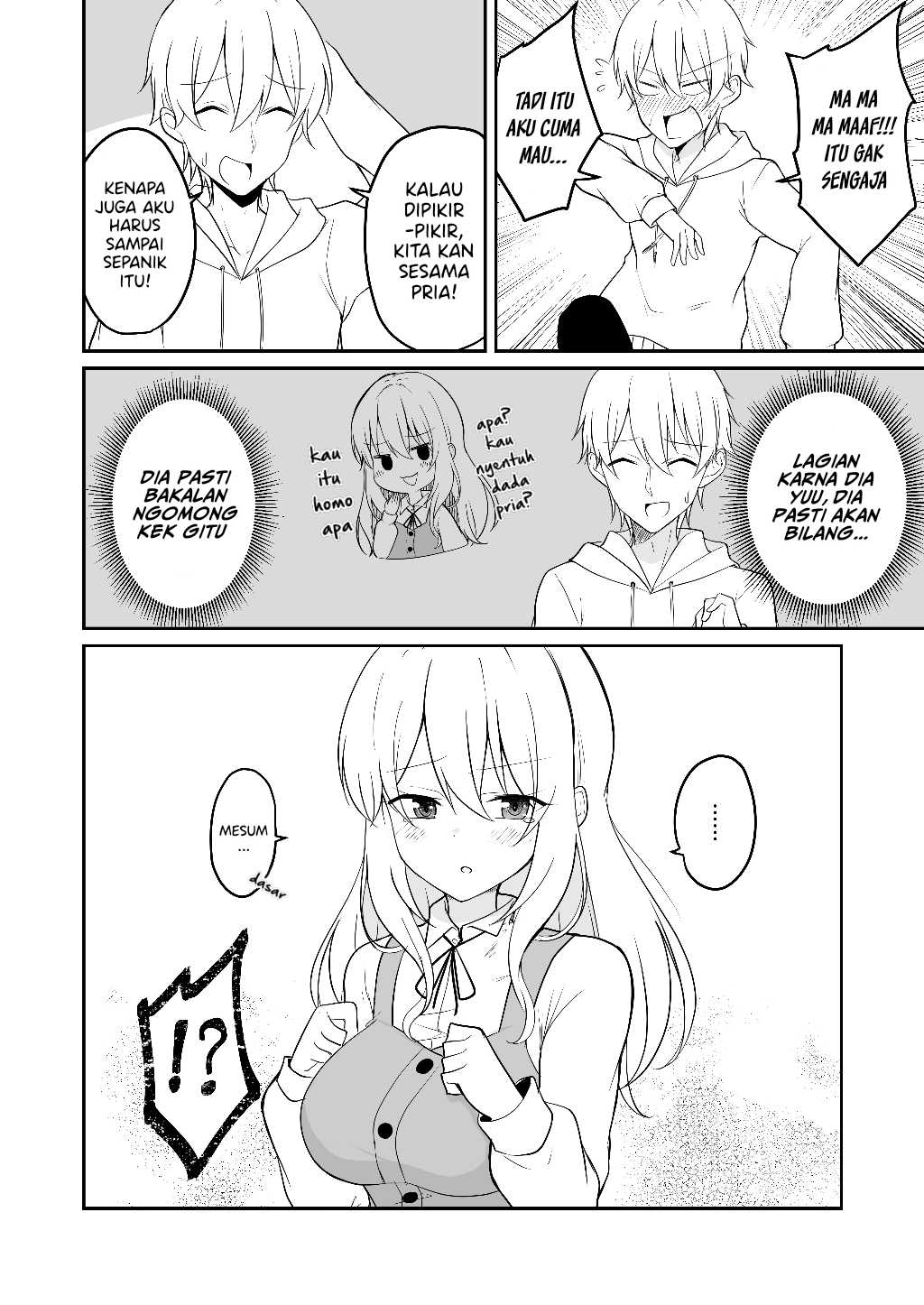 A Boy Who Loves Genderswap Got Genderswapped, so He Acts Out His Ideal Genderswap Girl Chapter 32 Gambar 12