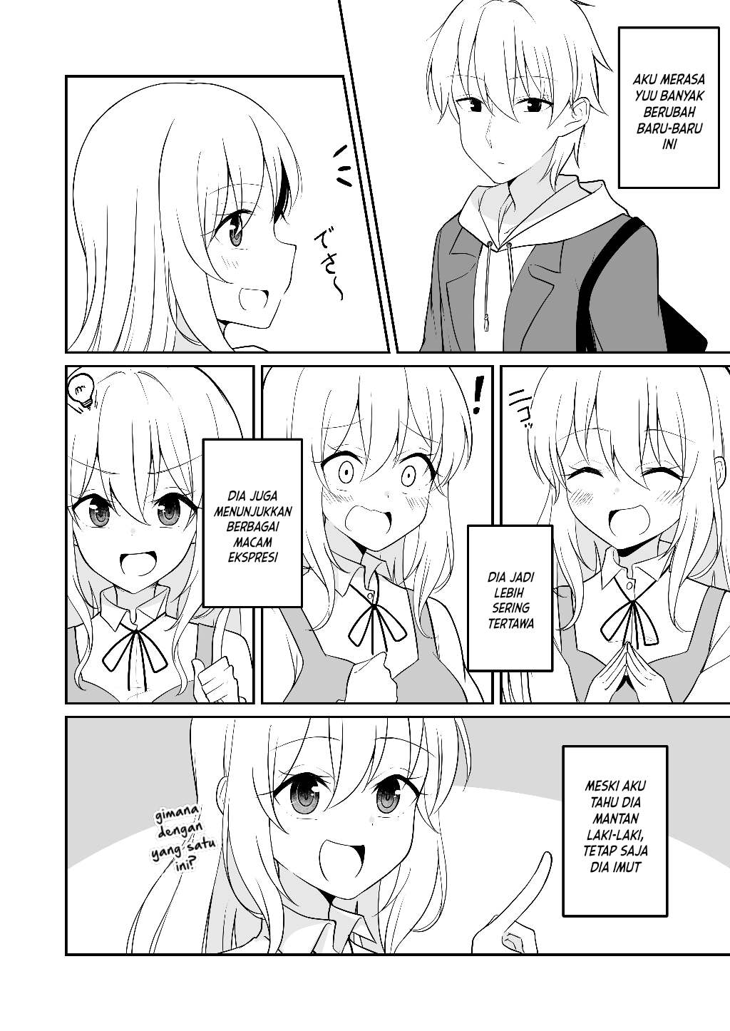 A Boy Who Loves Genderswap Got Genderswapped, so He Acts Out His Ideal Genderswap Girl Chapter 32 Gambar 6