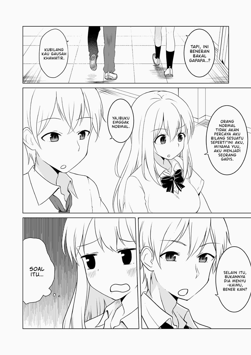 A Boy Who Loves Genderswap Got Genderswapped, so He Acts Out His Ideal Genderswap Girl Chapter 11 Gambar 3