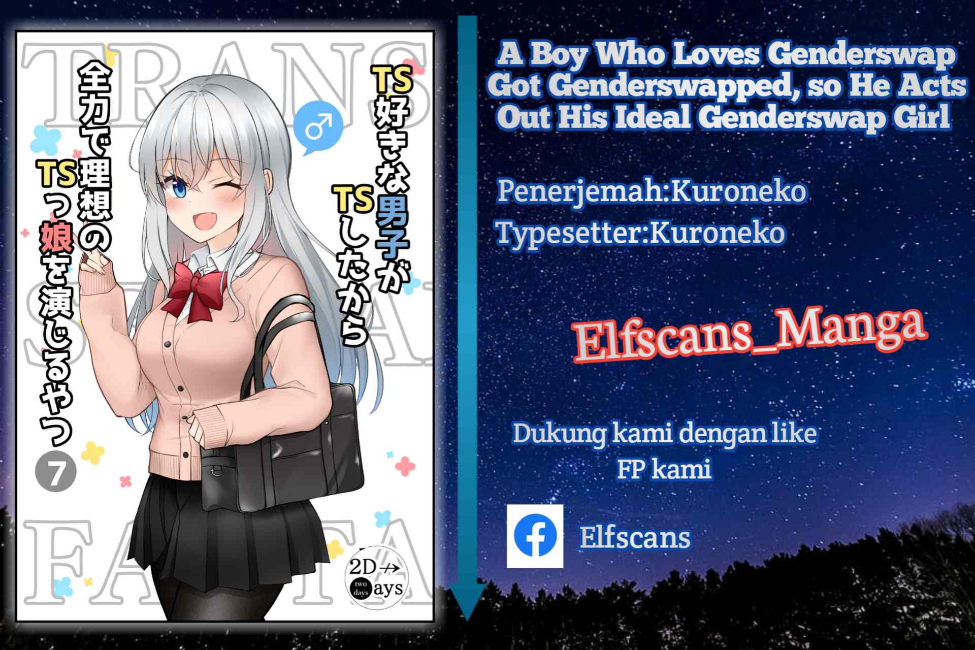 Baca Komik A Boy Who Loves Genderswap Got Genderswapped, so He Acts Out His Ideal Genderswap Girl Chapter 6 Gambar 1
