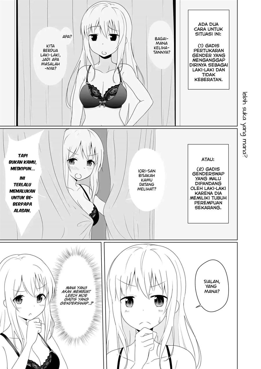A Boy Who Loves Genderswap Got Genderswapped, so He Acts Out His Ideal Genderswap Girl Chapter 5 Gambar 4