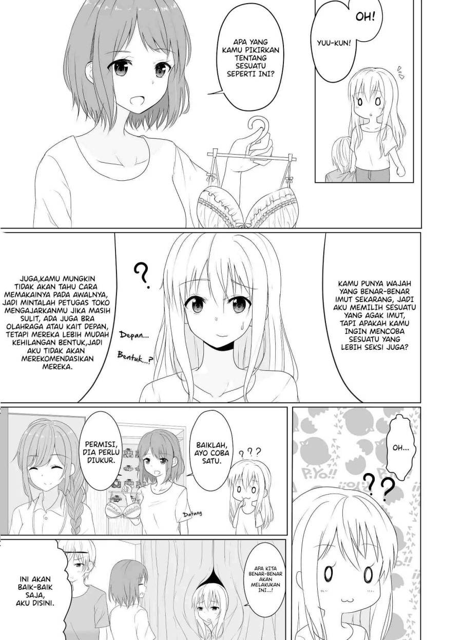A Boy Who Loves Genderswap Got Genderswapped, so He Acts Out His Ideal Genderswap Girl Chapter 4 Gambar 4