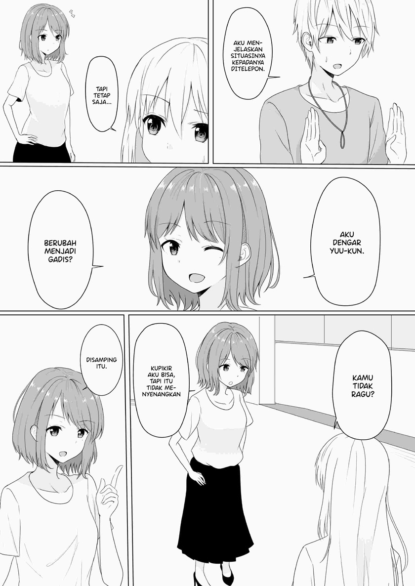 A Boy Who Loves Genderswap Got Genderswapped, so He Acts Out His Ideal Genderswap Girl Chapter 3 Gambar 3