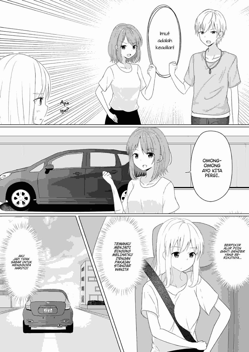 A Boy Who Loves Genderswap Got Genderswapped, so He Acts Out His Ideal Genderswap Girl Chapter 3 Gambar 4