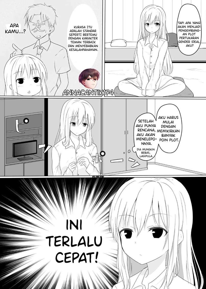 Baca Komik A Boy Who Loves Genderswap Got Genderswapped, so He Acts Out His Ideal Genderswap Girl Chapter 2 Gambar 1