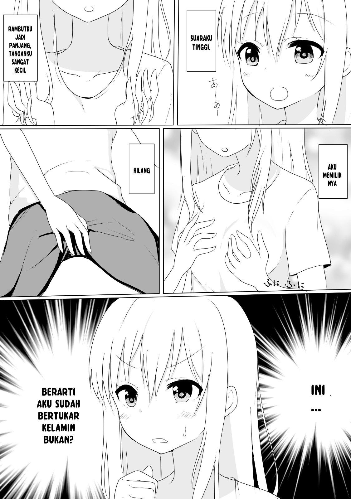 Baca Manga A Boy Who Loves Genderswap Got Genderswapped, so He Acts Out His Ideal Genderswap Girl Chapter 1 Gambar 2