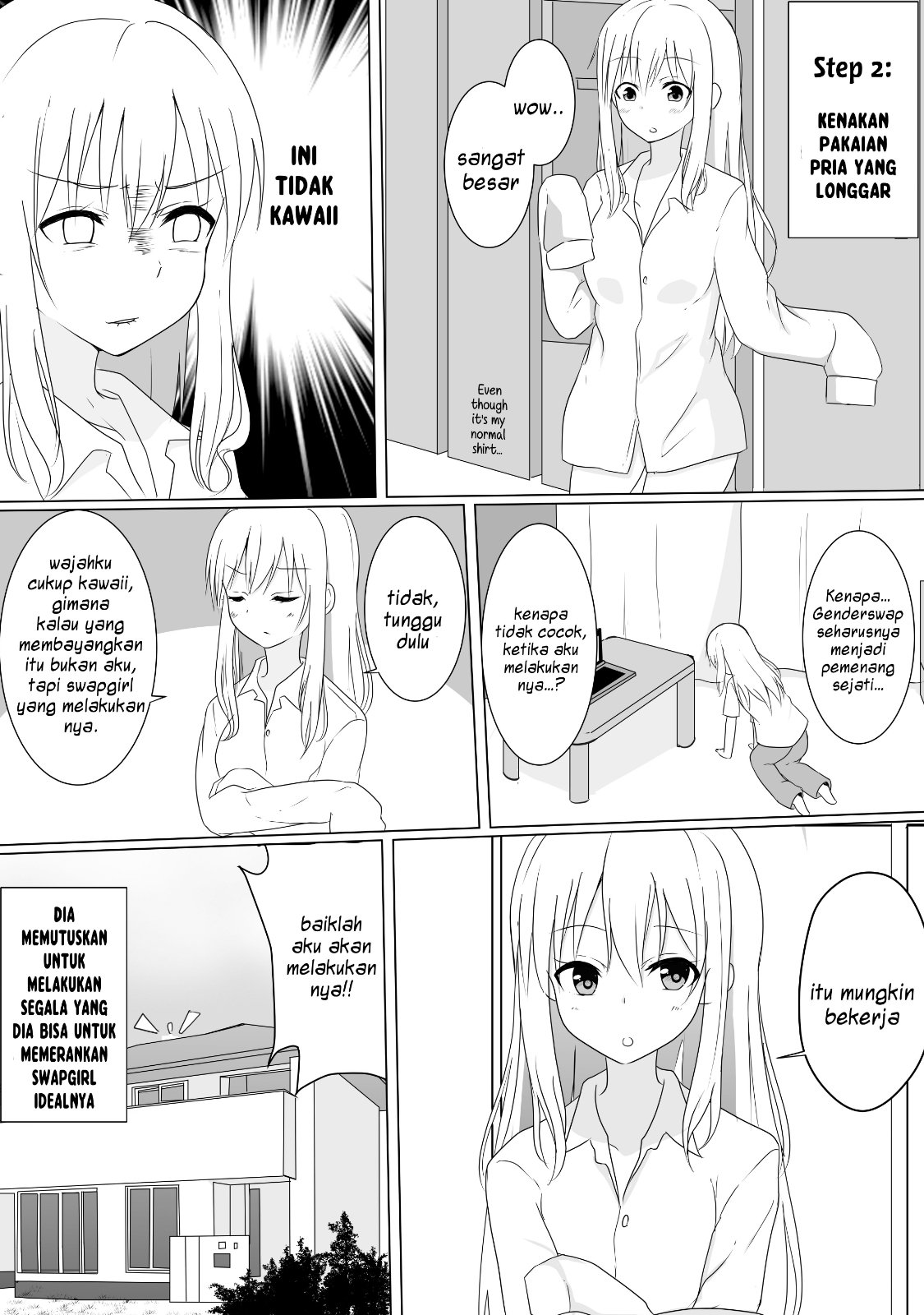 A Boy Who Loves Genderswap Got Genderswapped, so He Acts Out His Ideal Genderswap Girl Chapter 1 Gambar 4