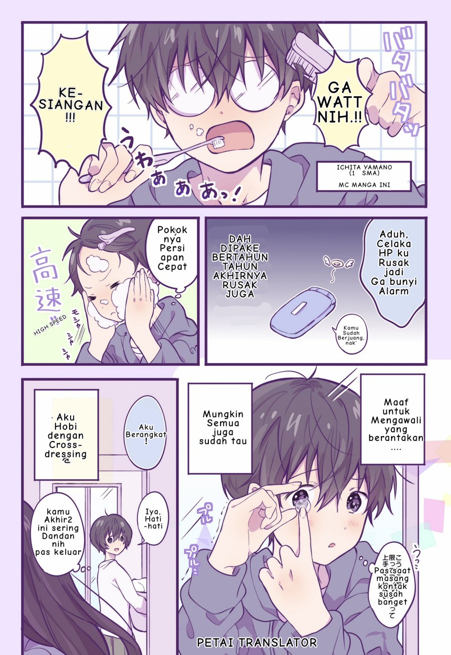 Baca Manga A First-Year High School Boy Whose Hobby Is Cross-Dressing Chapter 15 Gambar 2