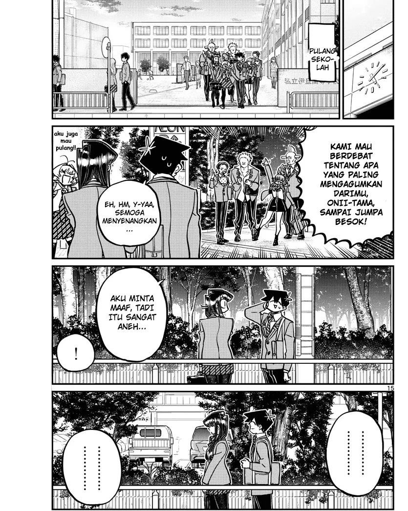 Komi-san wa Komyushou Desu Chapter 349 Gambar 15