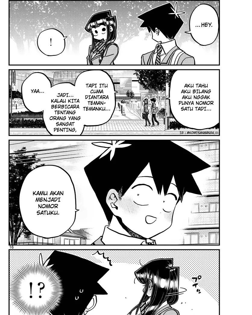 Komi-san wa Komyushou Desu Chapter 349 Gambar 16