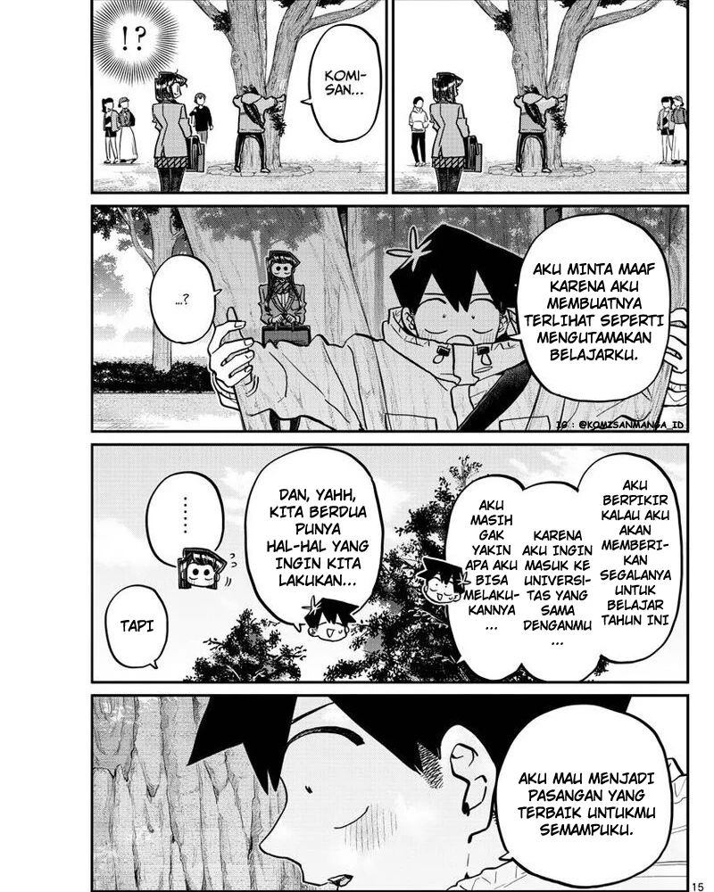 Komi-san wa Komyushou Desu Chapter 348 Gambar 15
