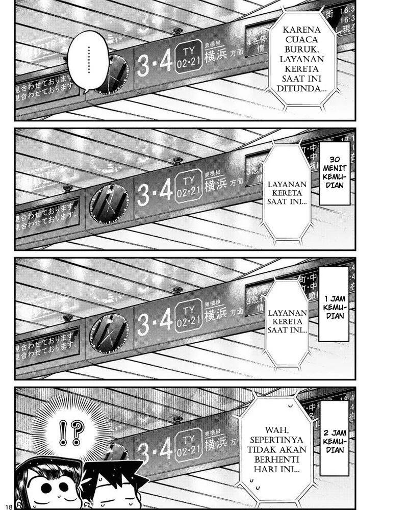 Komi-san wa Komyushou Desu Chapter 348 Gambar 18