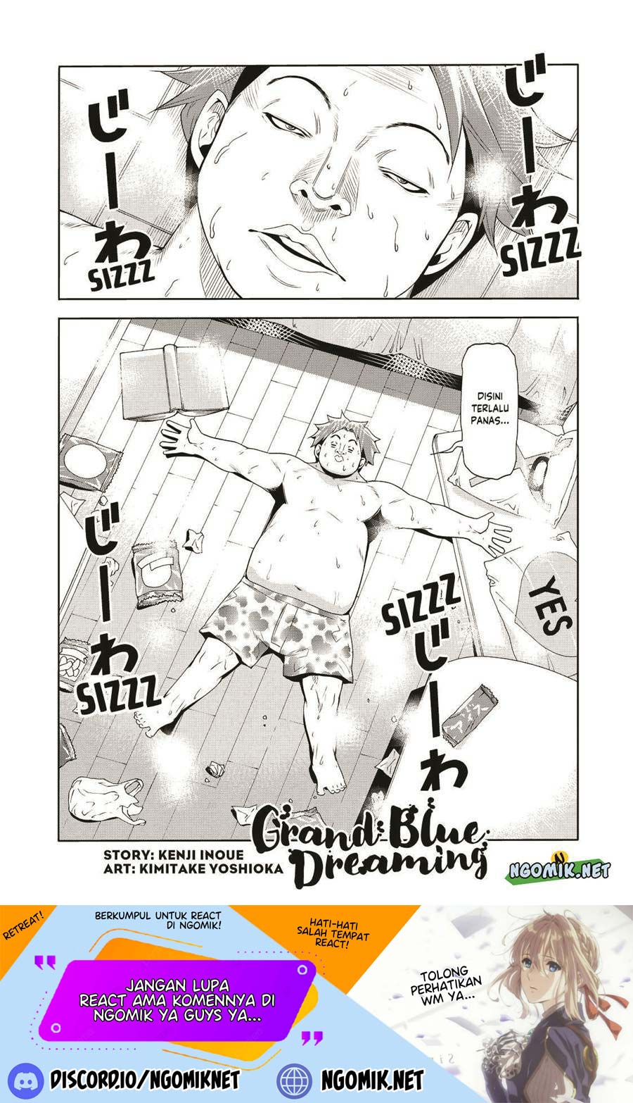 Baca Manga Grand Blue Chapter 75.5 Gambar 2