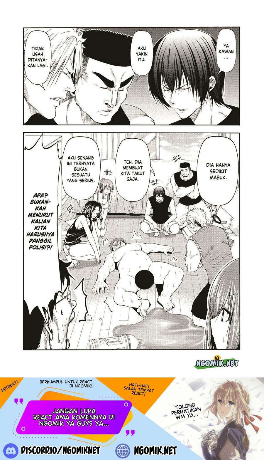 Grand Blue Chapter 75.5 Gambar 22