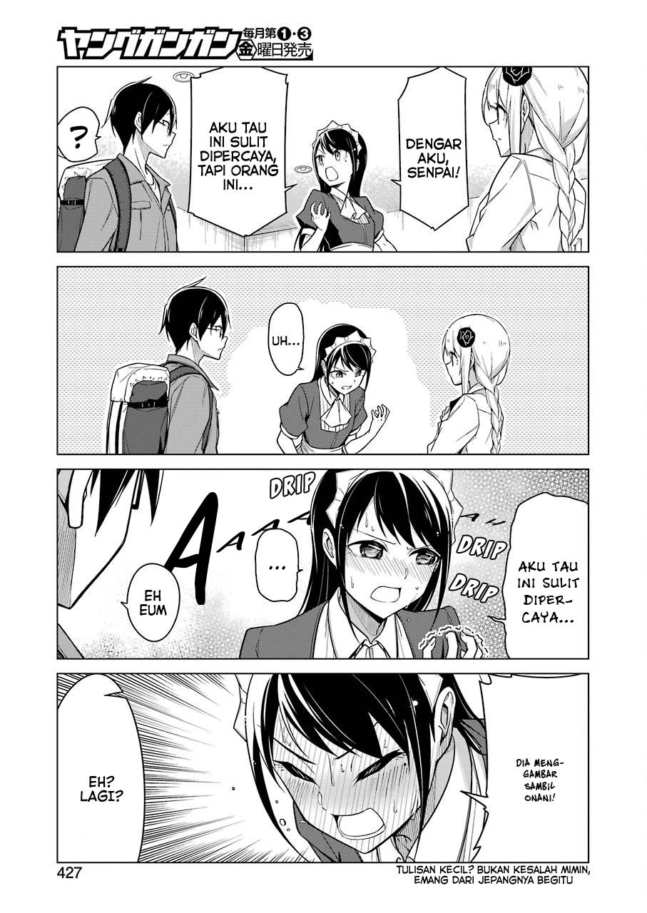 Drawing While Masturbating Chapter 06 Gambar 5