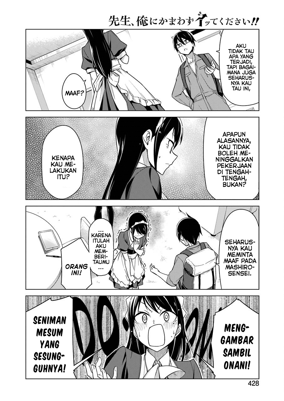 Drawing While Masturbating Chapter 06 Gambar 6
