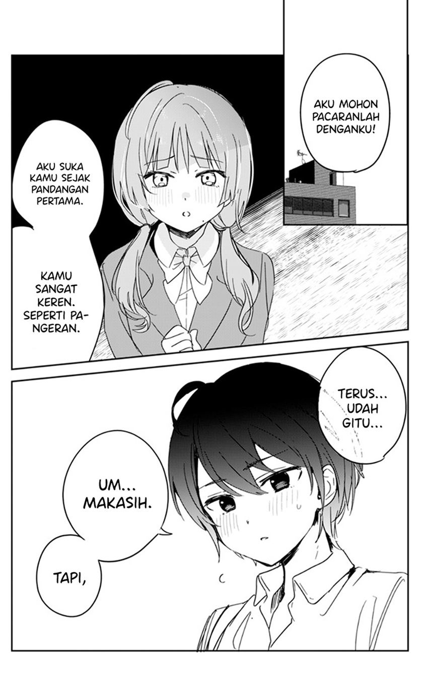 Baca Komik A Girl Whose Breasts are a Little Big and is Kinda Pretty Chapter 3 Gambar 1