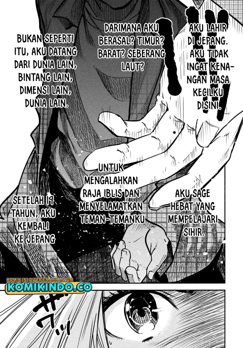 Isekai Kaeri no Daikenja-sama wa Sore Demo Kossori Kurashite Iru Tsumori desu Chapter 02.2 Gambar 18