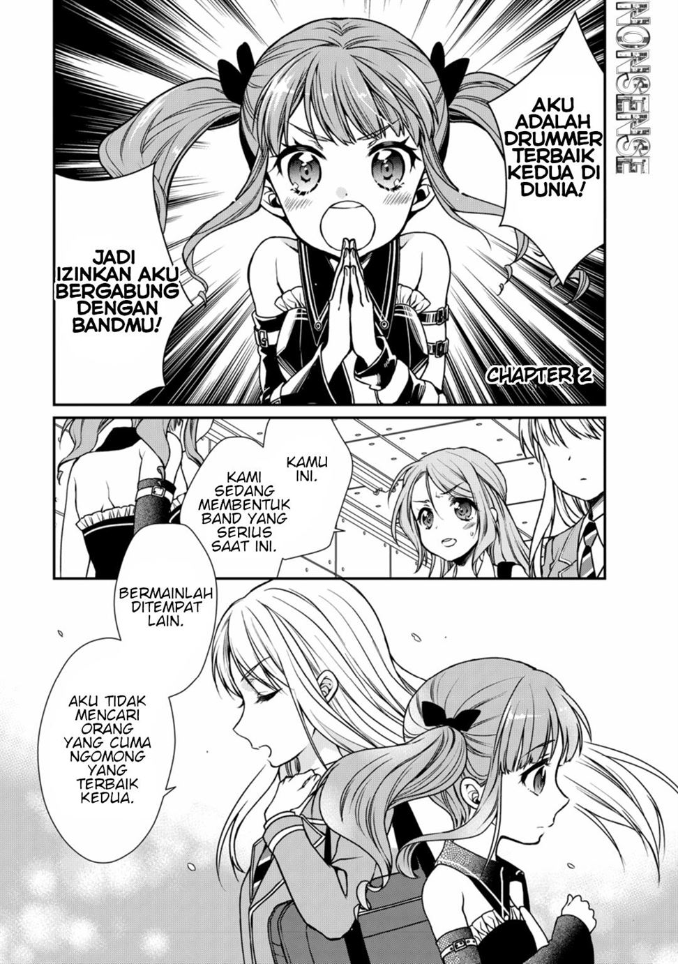 Baca Manga BanG Dream! Girls Band Party! Roselia Stage Chapter 2 Gambar 2