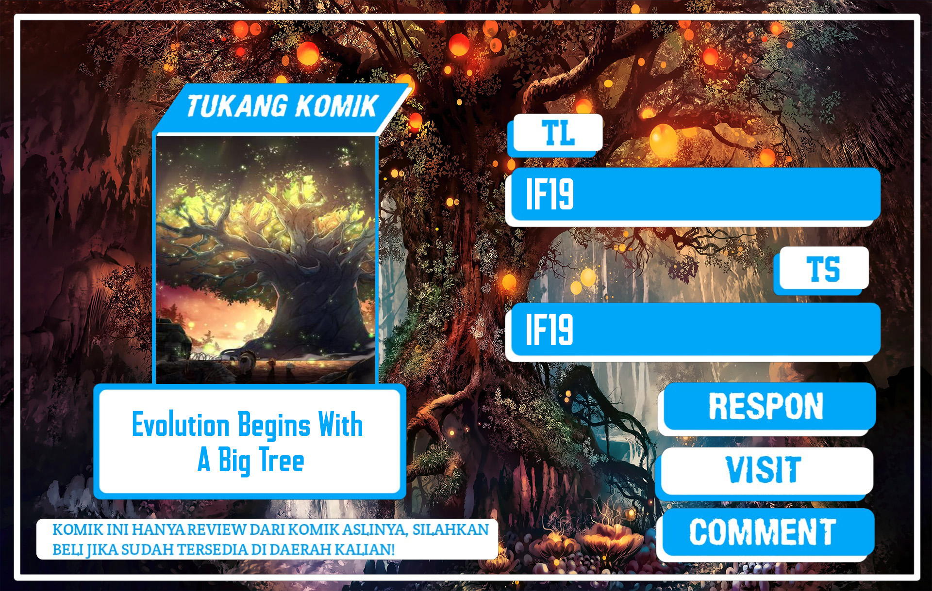Baca Komik Evolution Begins With A Big Tree Chapter 11 Gambar 1