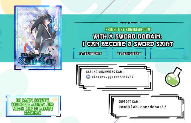 Komik With a Sword Domain, I Can Become the Sword Saint Chapter 15 gambar nomor 1