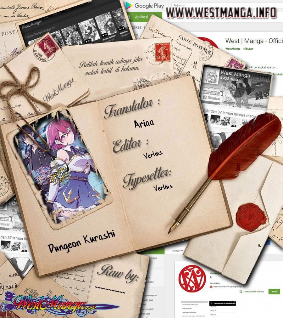Baca Komik Dungeon Kurashi No Moto Yuusha Chapter 22 Gambar 1