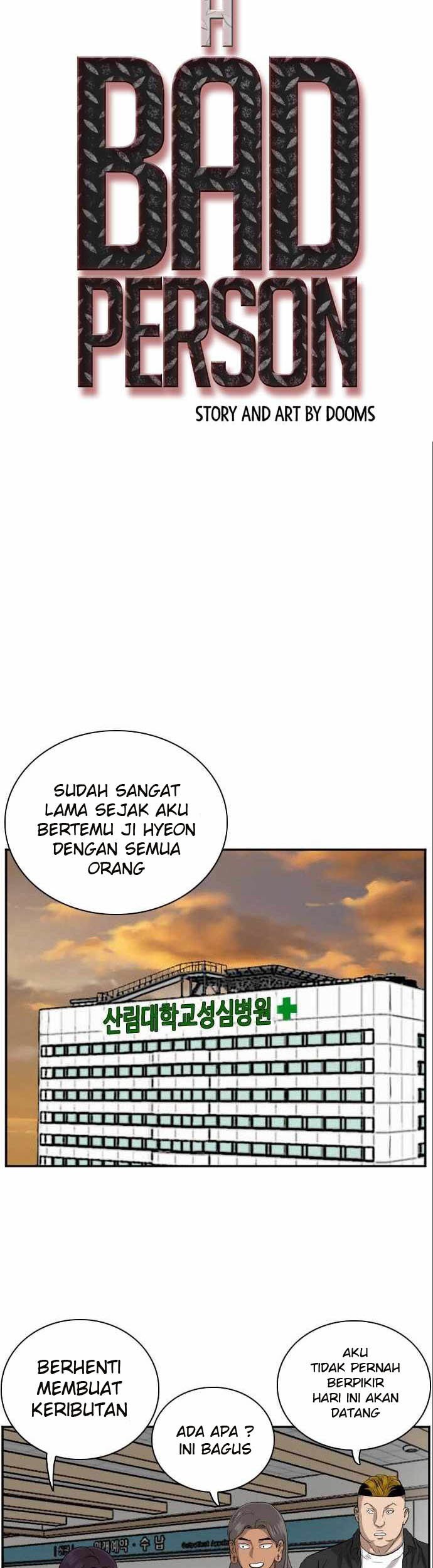 A Bad Person Chapter 100 Gambar 4