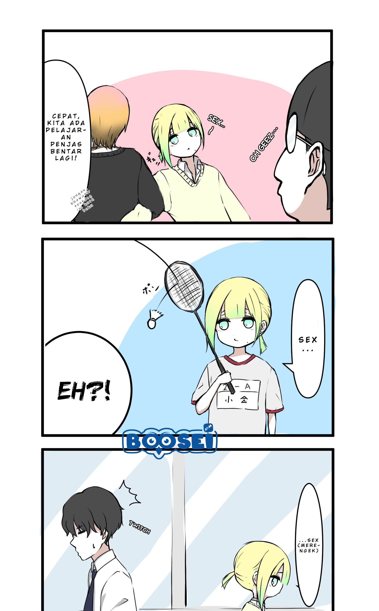 Baca Manga A Story About a Blonde Virgin Girl Who Acquires Sexual Knowledge Chapter 4 Gambar 2